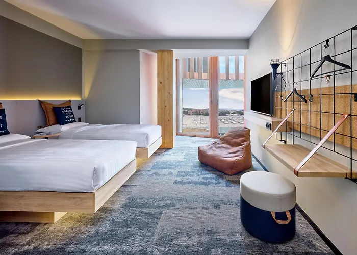 Hotell Moxy Luxembourg Airport